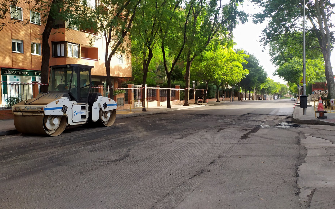 Operación asfalto 2021 en Peñagrande
